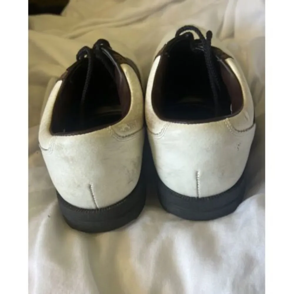 Footjoy Golf Shoes‎ 57614 Mens Size 7 M White/Brown/Black